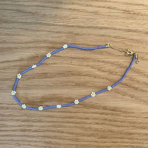 Beaded flower necklace